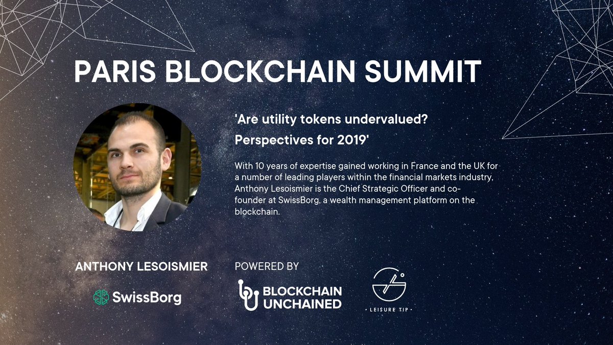 swissborg's tweet photo. Come listen to our co-founders &amp; let them explain their vision of a future of finance that is fair &amp; universally accessible. 
Register now: https://t.co/xaFtET0Y6j 
#WeAreSwissBorg #Paris #blockchain #crypto https://t.co/GOJWVPnqKR