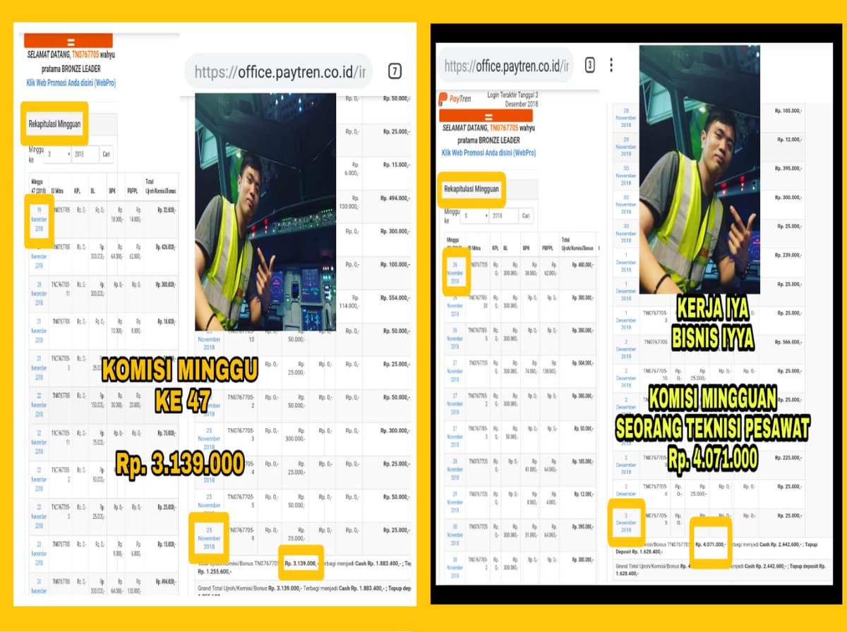 Syamsul Arifin PayTren tweet media