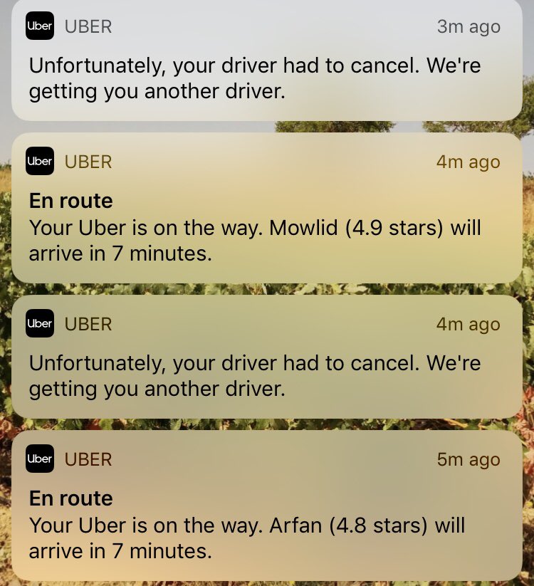 JanneW's tweet photo. Interesting how picky #uberblack riders have become in London. Two orders with total 6 cancellations last evening for the route Holland Park - Soho and back. @Uber @Uber_Support @UberUK https://t.co/NygeO2R8gd