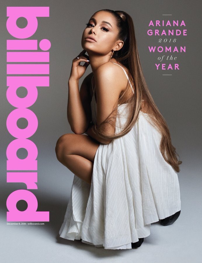 PopCrave's tweet photo. .@ArianaGrande looks gorgeous and powerful as Billboard’s #WomanOfTheYear. (📸: Miller Mobley) https://t.co/3ParcGoDm8