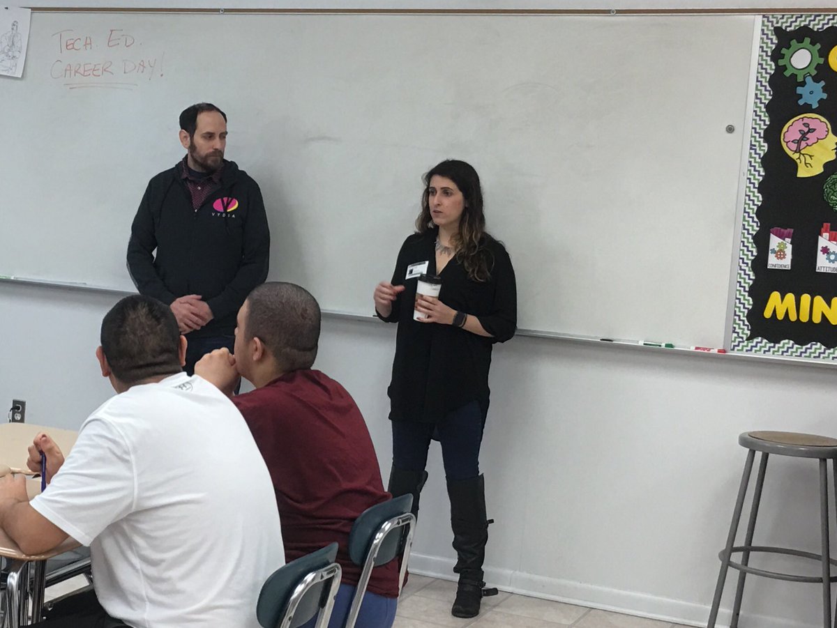 #CareerDay2018 for <a href="/marlborotech/">Marlboro Technology</a> with a great line up of professionals! #Thankyou for sharing ur advise, ideas, &amp; time with us! @FRHSDSup <a href="/FRHSDCI/">FRHSD C&I</a> @ShannaHowell @MustangsinNJ 👏🏻👏🏻👏🏻