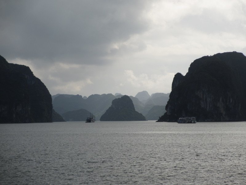 E J Beaton Hello From Vietnam Ha Long Bay Or Descending Dragon Bay Was Formed By A Dragon According To Legend Floating Among The Karsts On The Jade