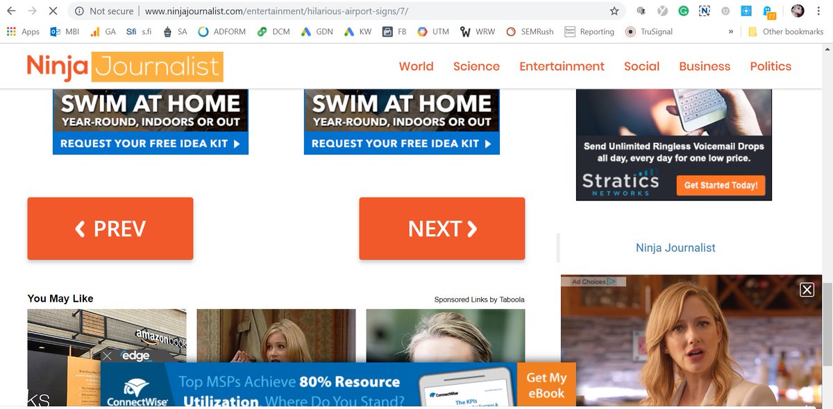 Too many ads?   LOL