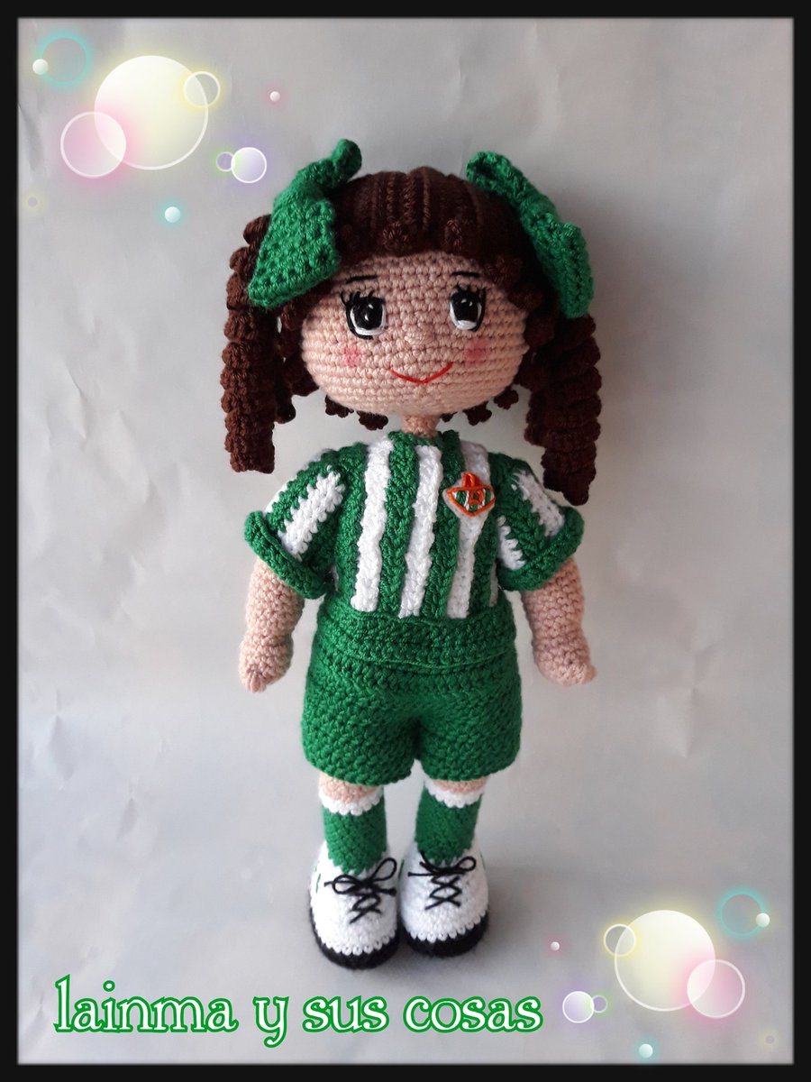 amigurumi futbolista