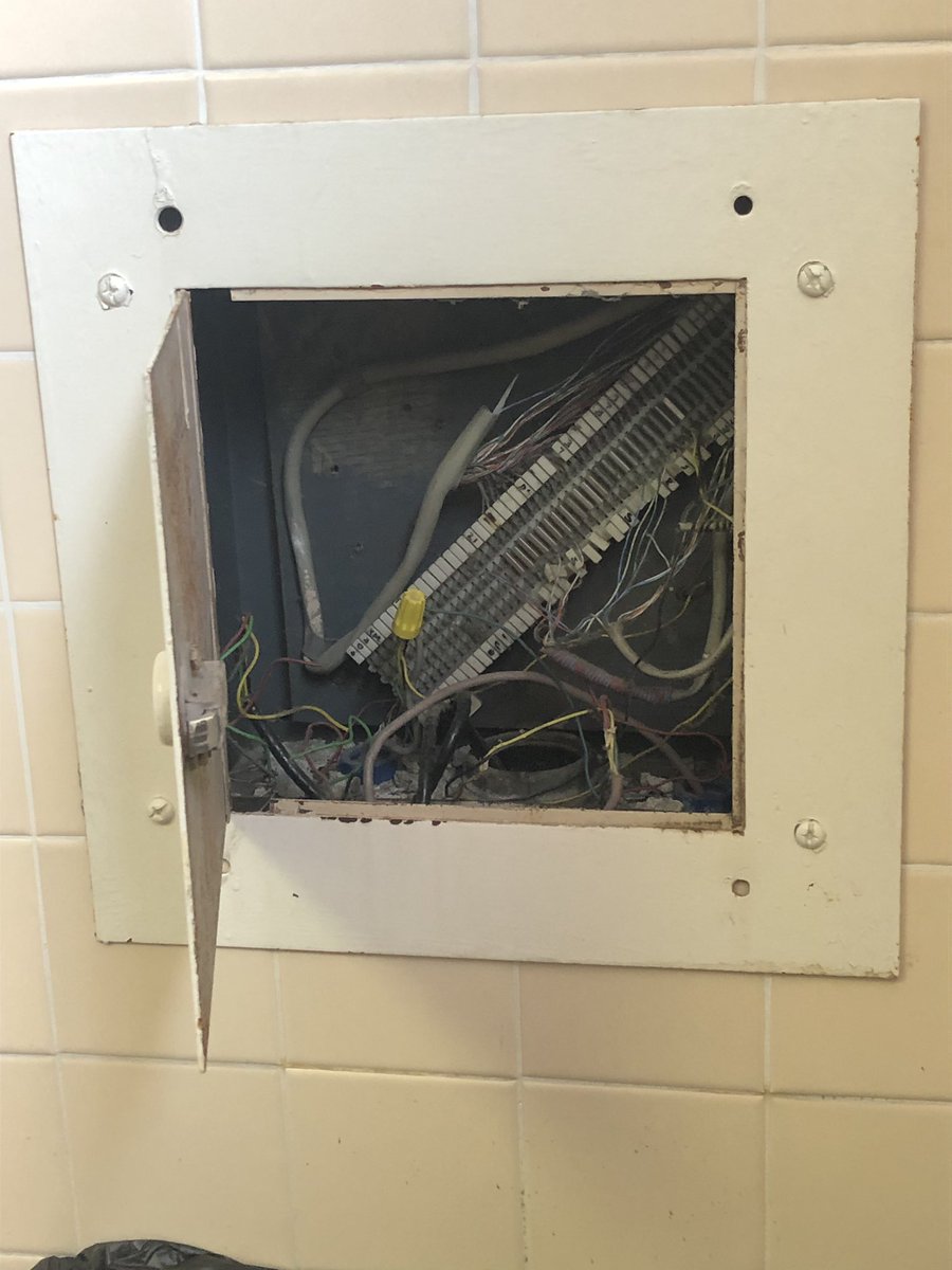 IanBonner17's tweet photo. Just stepped out of #Chapel real quick to go to the bathroom and found this on the bathroom wall. . . what's going on around here?!?!?! #EUComm331 https://t.co/Z2xGuFupib