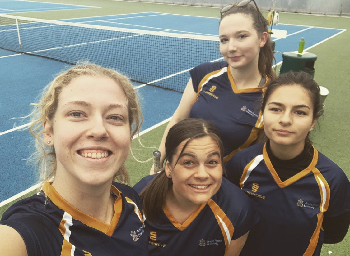 Anglia_Tennis's tweet photo. Women’s Team ARU got the win, 10-2 ☑️🦏 https://t.co/0lO2v4ov9s