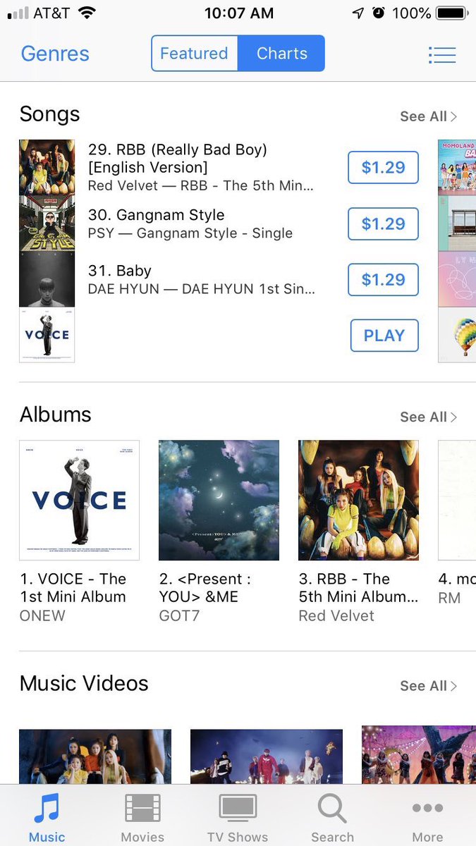 Voice Itunes Chart 2018