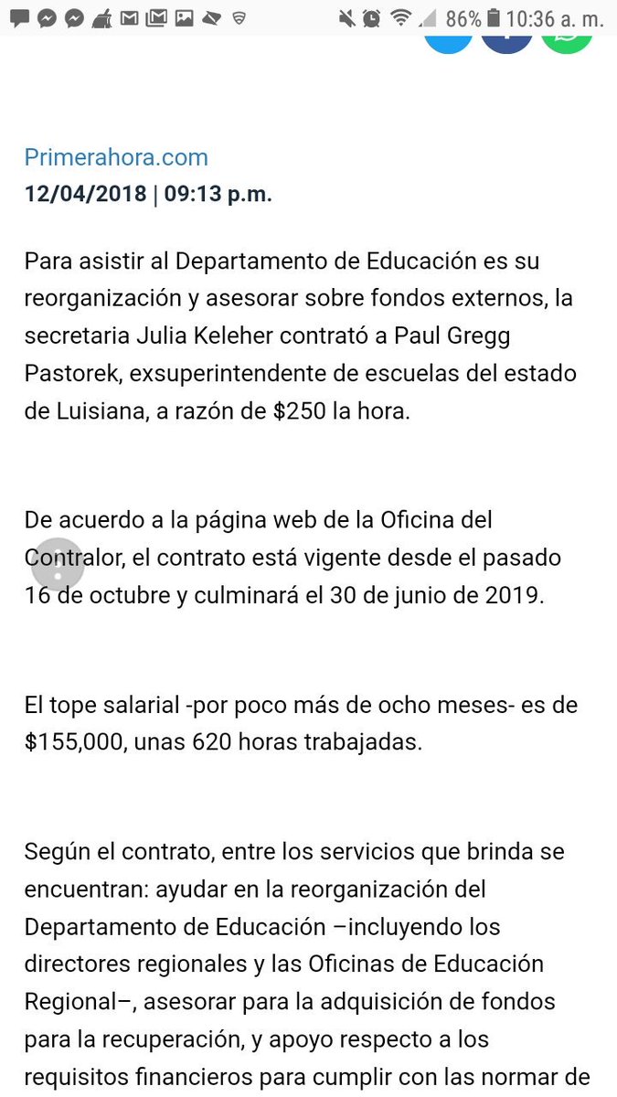 CheitoRiveraMad's tweet photo. Keleher contrata como asesor a Paul Pastorek, ex superintendente de escuelas en Luisiana, por $155,000 en 8 meses. Pero, quien es y porqué está en PR? Estos 3 tweets les muestran quien es este personaje y porqué está aquí.
Tweet 1/3
Veamos:
https://t.co/GusNT9YouW https://t.co/YqEGp1cFKx