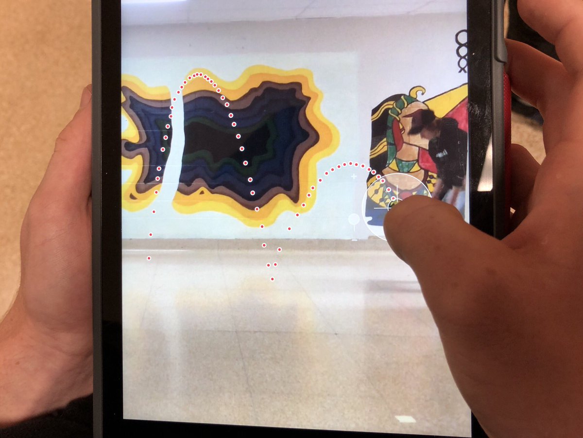 jackieadecker's tweet photo. Engaging students w/ real world contexts in gr 10 math @ndsshawks today - bounce/throw a ball, take a video, trace the path with Video Physics, import into @Desmos to use sliders to find the equation of the parabola, then use to prove how high and far it went https://t.co/eymmXm1wEw