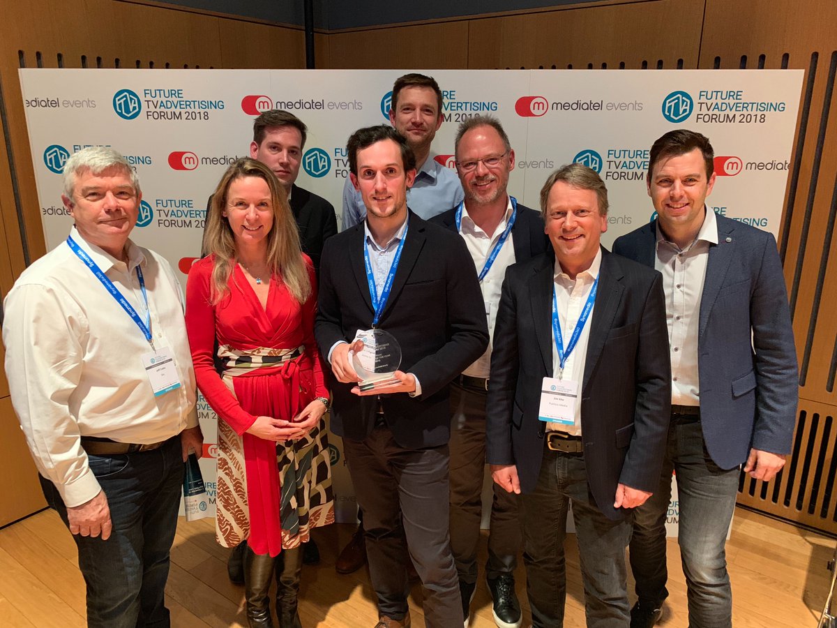 🚀#FTVAds And the winner for the 2018 Ad Tech Start Up of the Year Awards is.... Admo.tv ! Thanks a lot and congrats to the other finalists ! #startups #proud 🍾