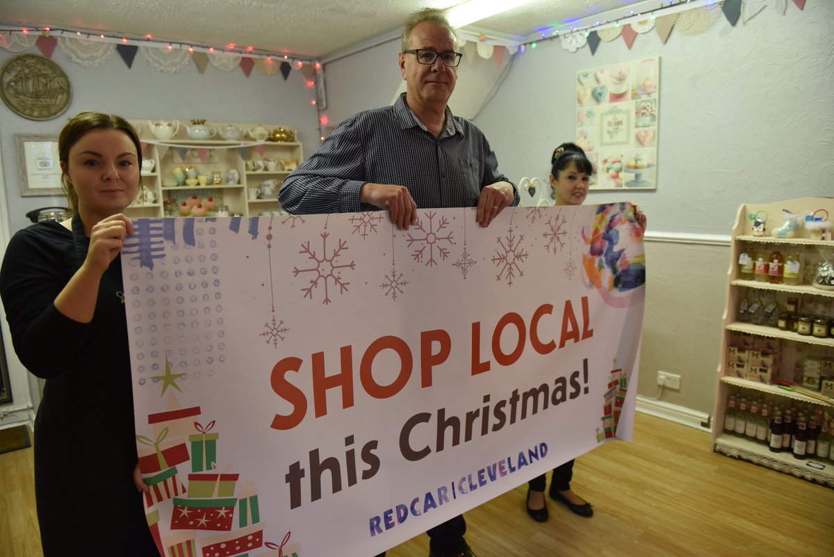 Spotlight on Skelton!

Joining us in our campaign to encourage people to #ShopLocalAtChristmas are Emily from @Oopsiedaisysltd and Gerard &amp; Julie from <a href="/HaPennyTeaRoom/">Ha'Penny Tea Room</a>.

Shopping local  supports local businesses!

Please RT.

@ShopLocal_