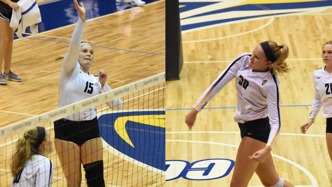 Augustana Vikings (@augieathletics) on Twitter photo Augie VB names Bialobok & VanEarwage co-MVPs <a href="/Augustana_IL/">Augustana College</a> <a href="/AugieVball/">Augustana Volleyball</a> <a href="/CCIW_Athletics/">CCIW</a> <a href="/TJ_DA/">Tom Johnston</a> <a href="/sbatt79/">Steve Batterson</a> <a href="/Dox5/">Don Doxsie</a> @jaydub_DA <a href="/BobbyMetcalf88/">Bobby Metcalf</a> <a href="/danvasko/">Dan Vasko</a> <a href="/jaykidwellwhbf/">Jay Kidwell</a> <a href="/JoeyDonia/">Joey Donia - KWQC</a> @Skubie3Mageza <a href="/MattRandazzo/">Matt Randazzo</a> <a href="/kuff_sports/">Kory Kuffler</a> athletics.augustana.edu/news/2018/12/5… #AugustanaCollege Augie VB names Bialobok & VanEarwage co-MVPs <a href="/Augustana_IL/">Augustana College</a> <a href="/AugieVball/">Augustana Volleyball</a> <a href="/CCIW_Athletics/">CCIW</a> <a href="/TJ_DA/">Tom Johnston</a> <a href="/sbatt79/">Steve Batterson</a> <a href="/Dox5/">Don Doxsie</a> @jaydub_DA <a href="/BobbyMetcalf88/">Bobby Metcalf</a> <a href="/danvasko/">Dan Vasko</a> <a href="/jaykidwellwhbf/">Jay Kidwell</a> <a href="/JoeyDonia/">Joey Donia - KWQC</a> @Skubie3Mageza <a href="/MattRandazzo/">Matt Randazzo</a> <a href="/kuff_sports/">Kory Kuffler</a> athletics.augustana.edu/news/2018/12/5… #AugustanaCollege