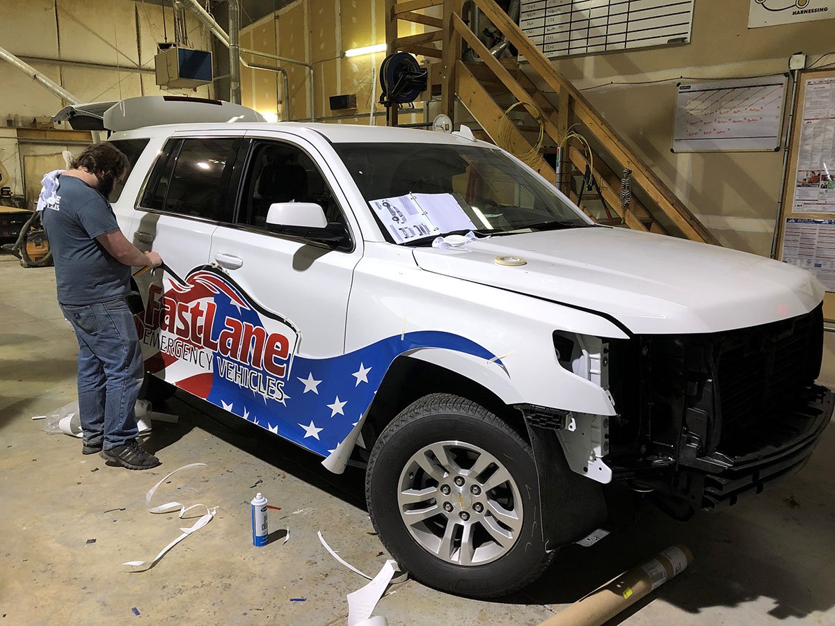 FASTLANE_EV's tweet image. Work has begun on our 2018 #DemoVehicle! The awesome graphics on this Tahoe are going to be easy to spot, so be sure to keep an eye out!
-
#FastLane #ChevyTahoe #EmergencyVehicles #FirstResponders #CustomVinyl