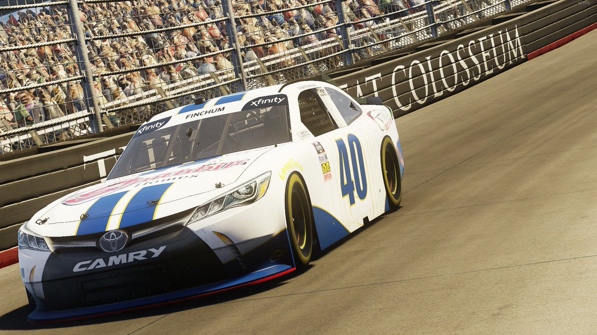 Confirmed! Being added in the NASCAR Heat 3 December DLC (later this month) is Chad's white @MBMMotorsports No. 40 @SmithbiltHomes @ToyotaRacing @XfinityRacing ride as an alternate scheme! Thanks @704NASCARHeat! // PR #NASCARHeat3 #TeamFinchum