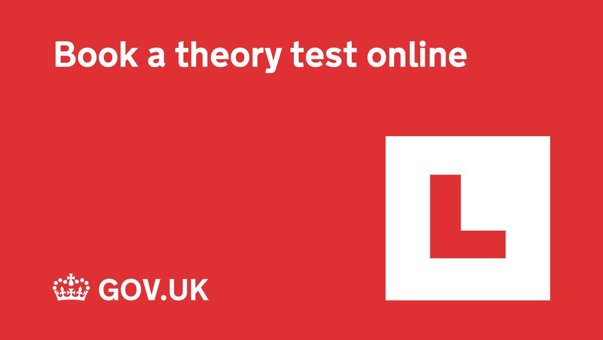 Gov Uk On Twitter You Can Book Your Driving Theory Test Online Https T Co Gzyhjjsuhj