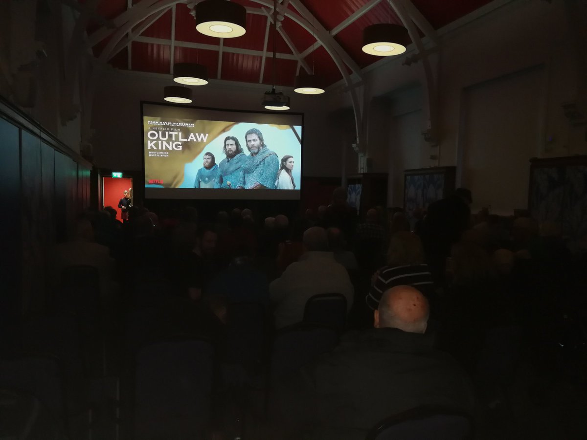 OutlanderFife's tweet photo. First showing started. For guests arriving this evening please come to the Abbey Nave to gain access https://t.co/R5zmzAuwDT
