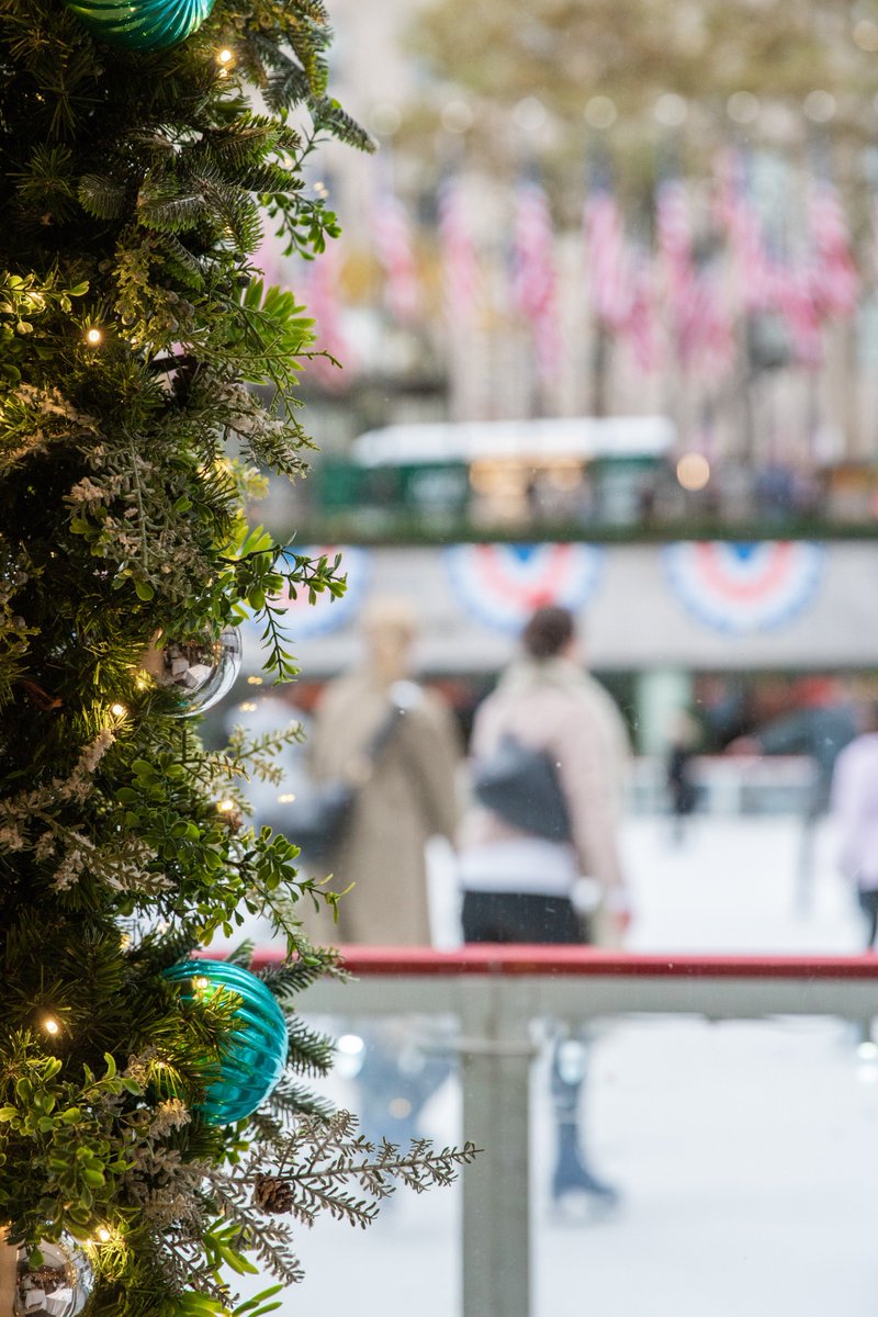 Dine under the holiday decorations this season at <a href="/rockcenternyc/">Rockefeller Center</a>. Take in rink-side views while enjoying a delicious holiday meal.