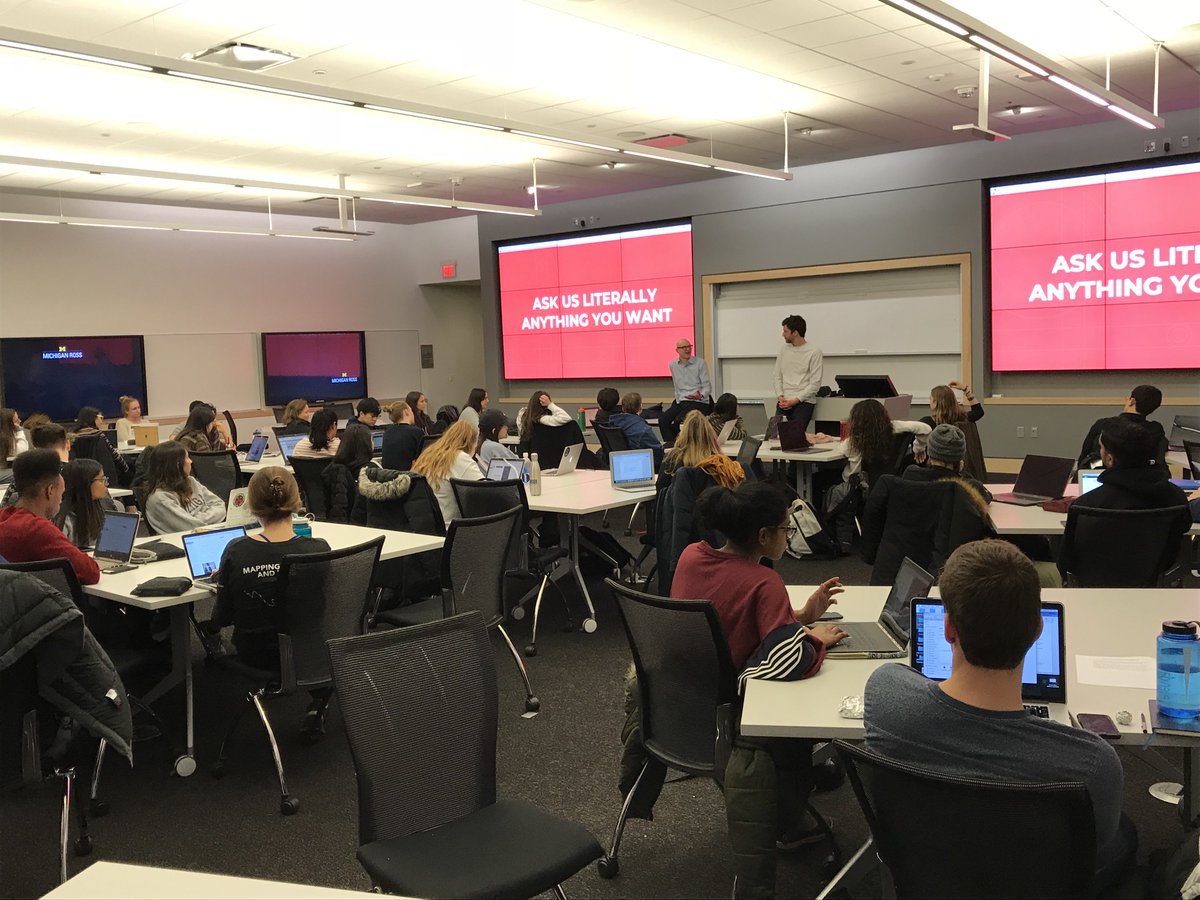 bluemonday's tweet image. Thanks for a fun time guest lecturiung + Q&amp;amp;A @UMCFE talking product design jobs, solving real problems and designer portfolio prep for working with startups  #uxdesign #productdesign  @sampleite