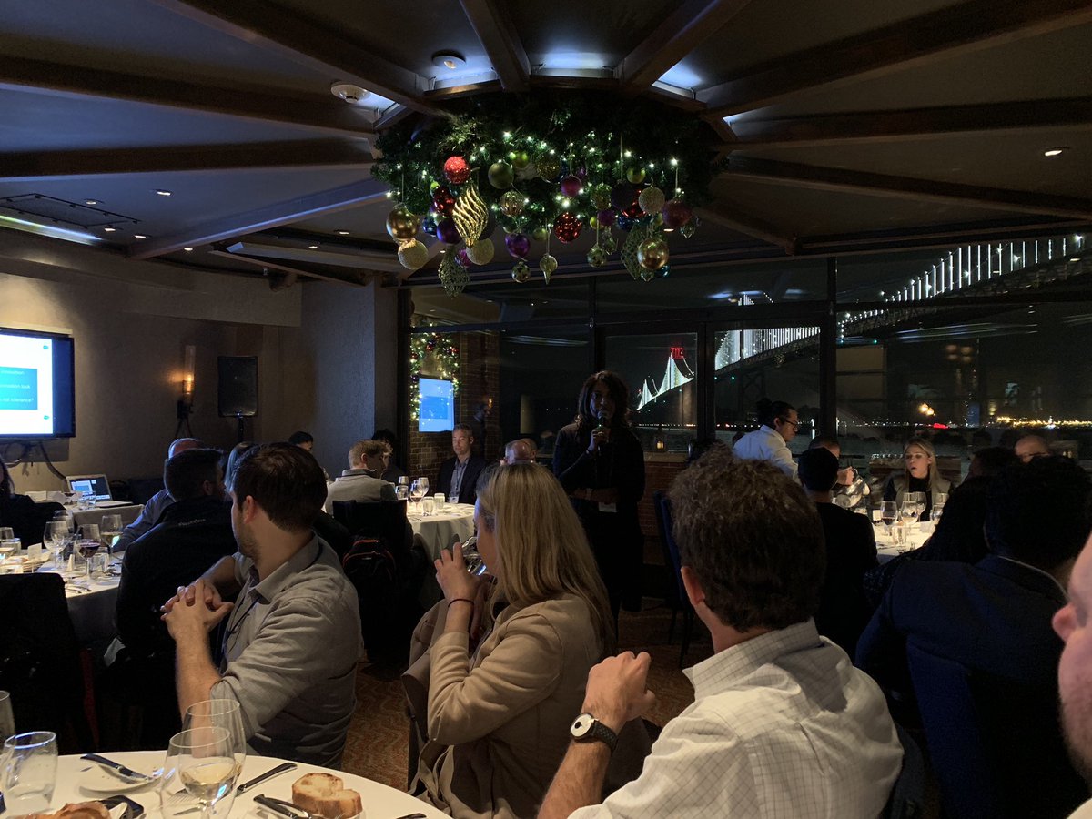 Thank you to <a href="/salesforce/">Salesforce</a> and Dr. <a href="/azenooz/">Ash Zenooz, MD</a> for hosting Salesforce Healthcare Innovation dinner and bringing healthcare startup community together. Happy holidays from <a href="/HealthTap/">HealthTap</a>