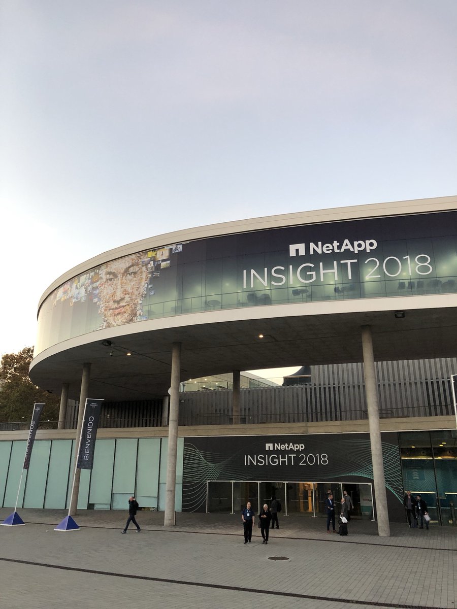 DataThriver's tweet image. Bye bye from #NetappInsight 2018 in Barcelona.