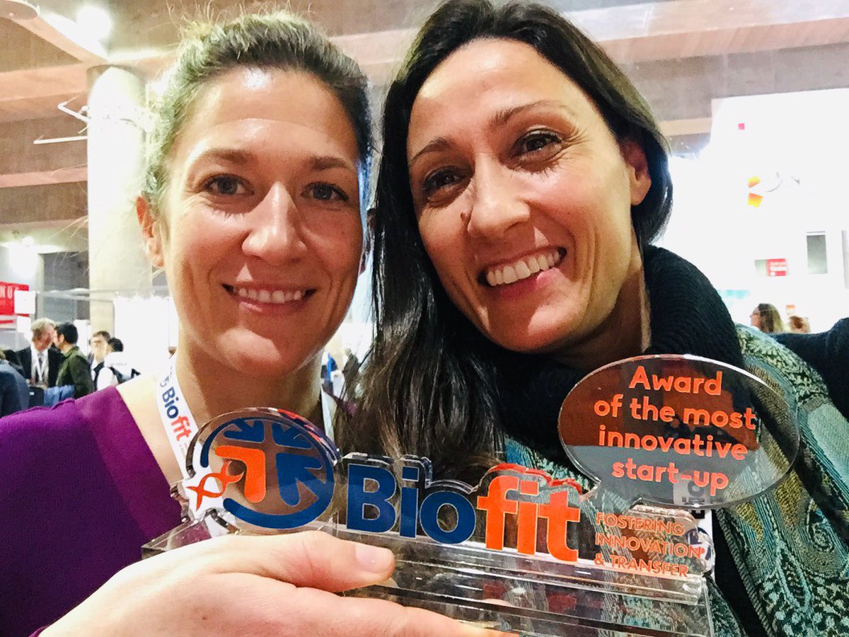 #BioFIT2018 #startupslams #Peptomyc was awarded the prize for the most innovative start-up!