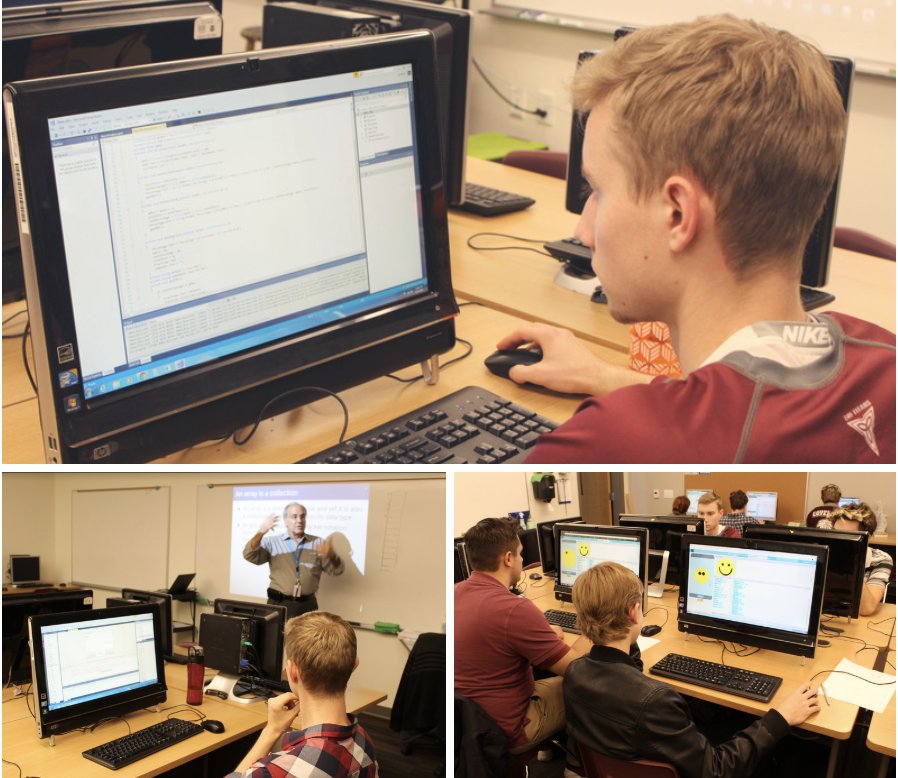 In honor of Computer Science Education week, LCS' Intro to CompSci teacher Mr. Dozier, who worked at HP for 37 years prior to joining our team, wants to highlight the importance of CompSci classes being available. Blog post link in bio #COCompSci #edcolo