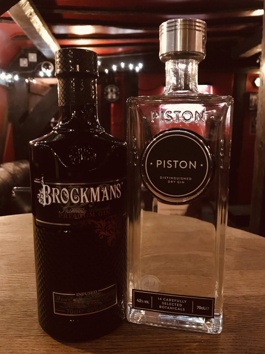 Heroes Bar (@heroesworcester) on Twitter photo Mmmmmmmmmm new booze...
<a href="/BrockmansGin/">Brockmans Gin</a> and <a href="/piston_gin/">Piston Gin</a> are on the team! See our menus and speciality spirits lists for deets of all our lovely gins.
#gin #ginandtonic #worcester #lovelybooze #local Mmmmmmmmmm new booze...
<a href="/BrockmansGin/">Brockmans Gin</a> and <a href="/piston_gin/">Piston Gin</a> are on the team! See our menus and speciality spirits lists for deets of all our lovely gins.
#gin #ginandtonic #worcester #lovelybooze #local