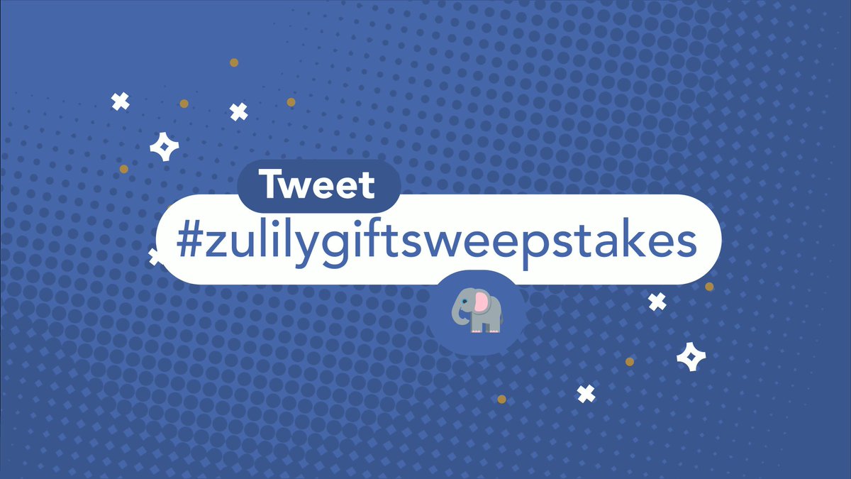 gofooji's tweet image. You've never experienced a white elephant exchange like this 😏 We teamed up with @zulily for the world's first digital white elephant giveaway! Tweet #zulilygiftsweepstakes + 🐘 to enter for your chance to win a gift now!