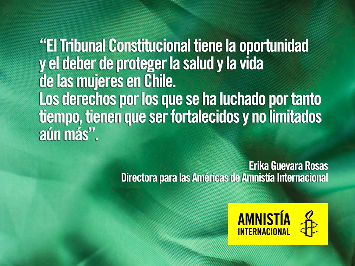 #Chile: Hemos enviado nuestra opinión jurídica sobre la limitación indebida del #AbortoLegal en Chile. La objeción de conciencia no puede ser una excusa para ignorar los derechos de mujeres y niñas.