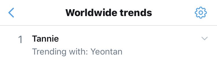 agirlinthepark's tweet photo. ❗️Worldwide trend #1- Tannie https://t.co/Dunm98h0rm
