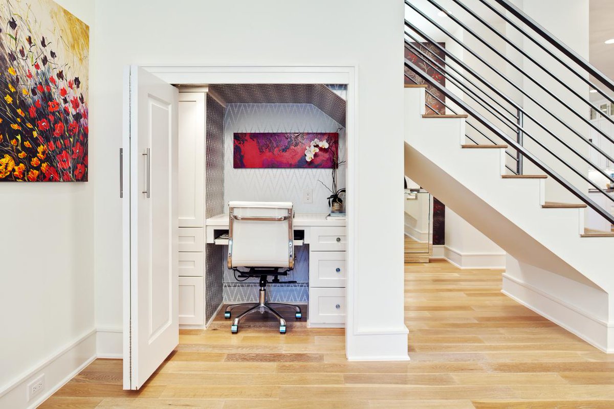 GrupEben's tweet photo. Ideas para aprovechar el espacio bajo las escaleras
#diseño #ideas #reformas #reformasintegrales #reformasenbarcelona #GrupEben https://t.co/V20H1v99PZ