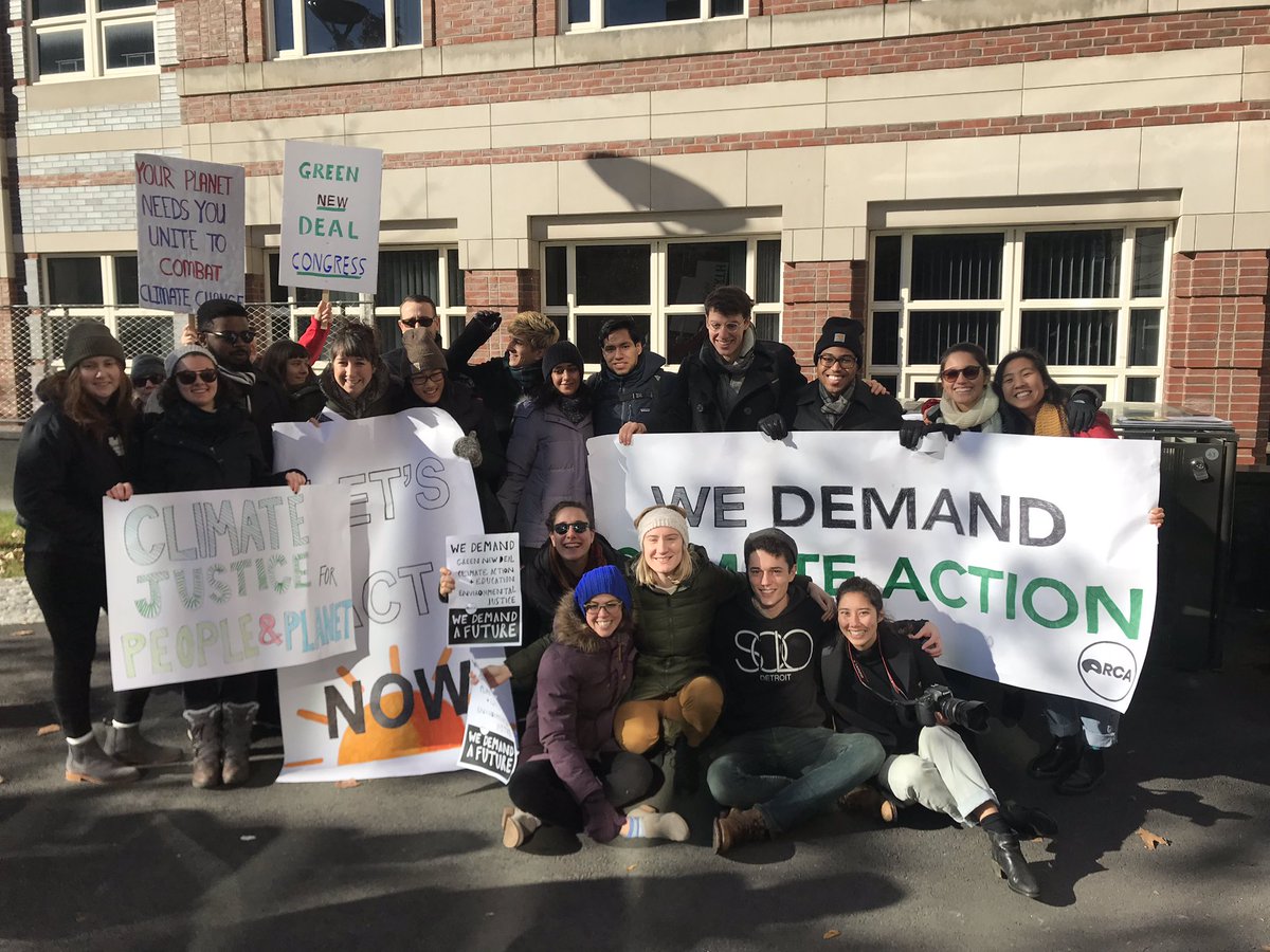 Shoutout to student organizers And their allies from who helped make today’s rally possible!