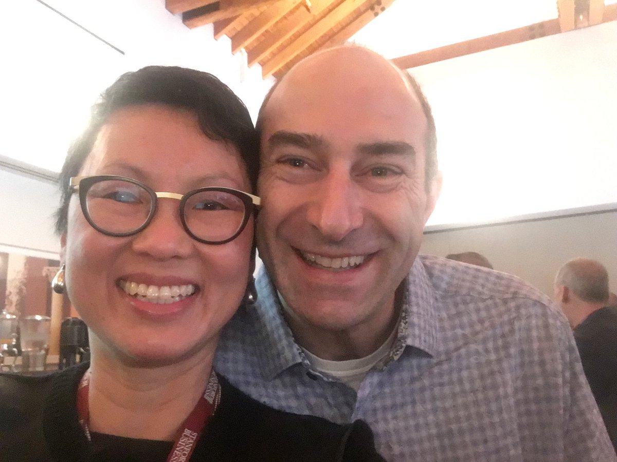 spaldrich's tweet image. Look who found each other at @StanfordGSB Great to see @WorkforceVan at the #executivechallenge