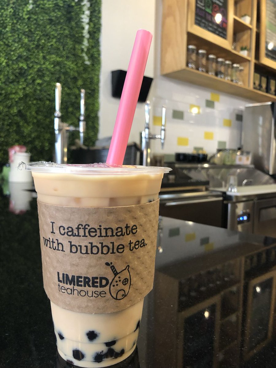 A way to avoid the mid week slump: caffeinate with bubble tea! 
.
.
. 
#boba #bubbletea #caffeinatewithbubbletea #caffeinatewithlimered
