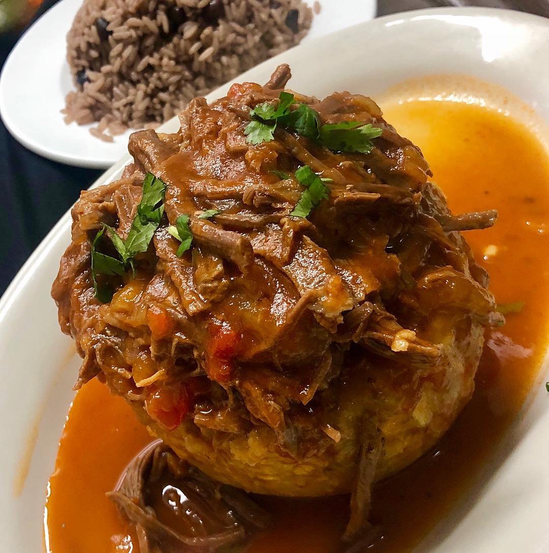 MiBanderaRest's tweet image. Mofongo! Avaialble with Chincharron, Camarones, or Ropa Vieja. Your choice! #yum #delicioso #latin #eeeeeats #new #lunch #dinner #mofongo
