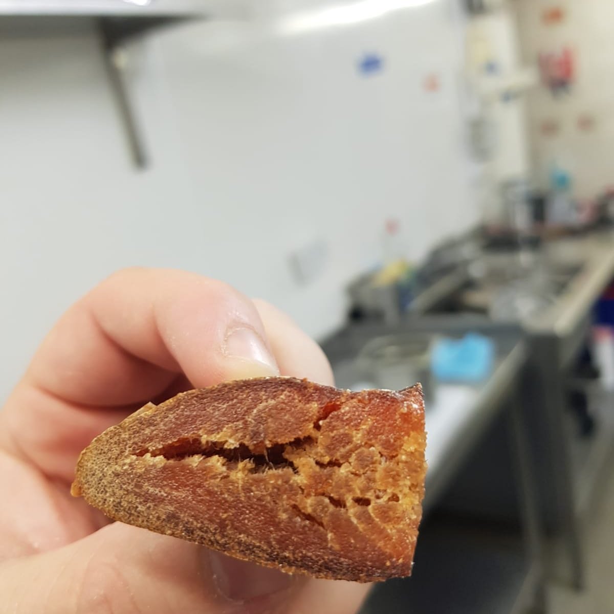 Lovely smoked cods roe. Seasons our razor clam dish a treat. <a href="/conortoomey80/">conor  toomey</a> #edinburgh #newopenings #foodporn