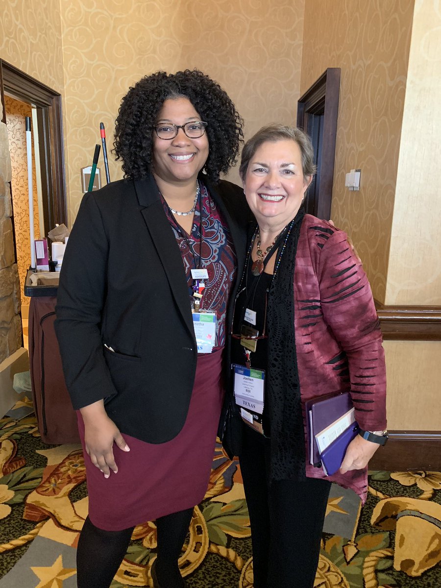 everydayiteach's tweet photo. Day 3 @LearningForward Conference and I am SO PUMPED!!!  Ran into to my new mentor (she doesn’t know that yet 😍) @JoellenKillion  Thank you for the encouragement and challenge. We WILL meet again!  #learnFwd2018  On top of that we were matching! 🤗🤩 https://t.co/ojyTPDWJPJ