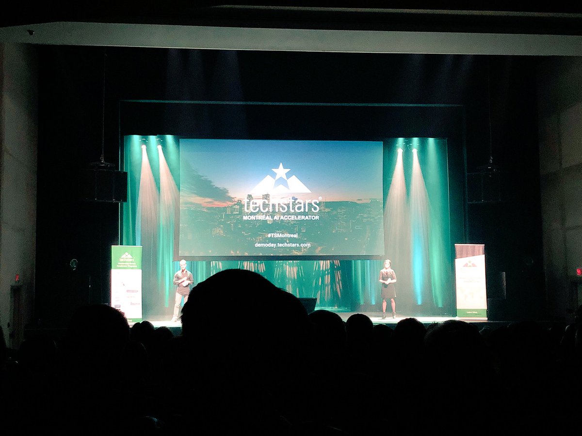 elantechco's tweet photo. And it’s a go for #TSDemoDay!! After many sleepless hours, 10 #TSmontreal #AI #startups are going to blow your mind!!
Good luck to all! Super happy of this amazing #mtlaiweek #neurips2018, and thank you @techstars @realventures for all your contribution to our ecosystem! https://t.co/UEMXzUKBsU