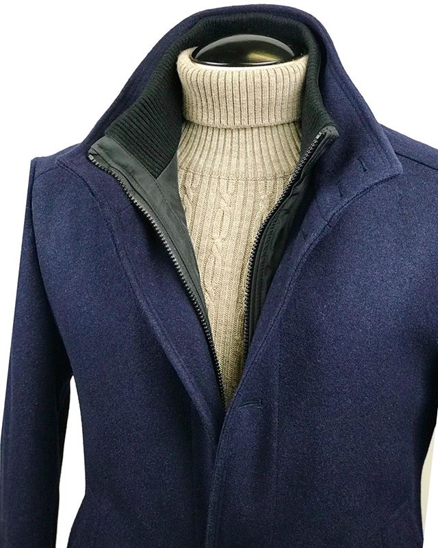 scohen1923's tweet photo. The Campbell coat features elegant warmth ❄️ Weather Report by #scohen https://t.co/vHneFEWFgb