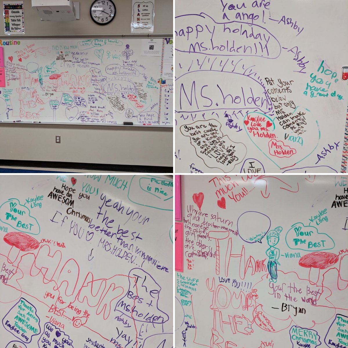 Holdenthird's tweet photo. When you recognize that your students love you has much as you love them💕 #justbecauseitsWednesday #ididnottellthemtowriteontheboard https://t.co/B3XHaJPq0t