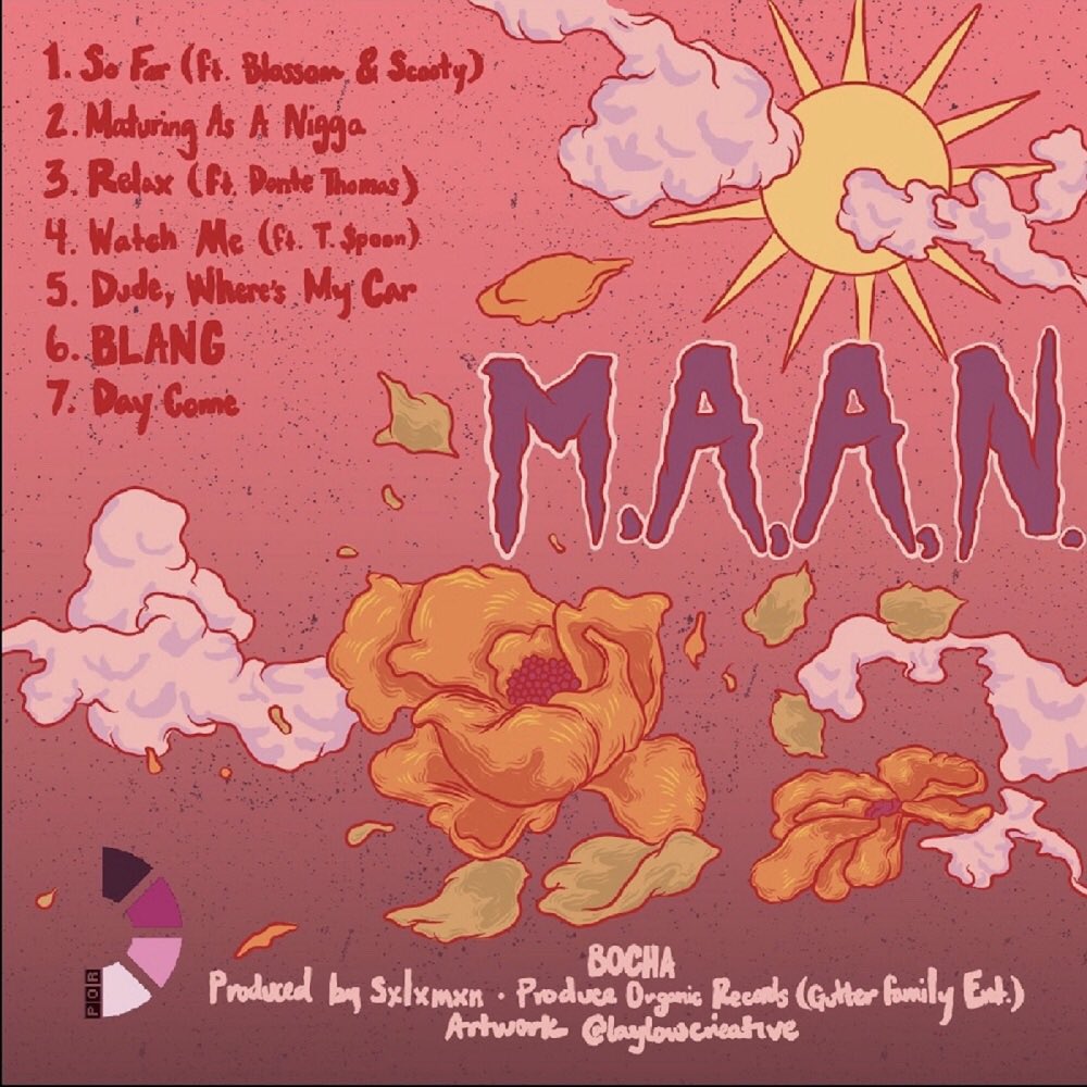 BochaTheGrape's tweet photo. Tracklist of M.A.A.N. 
Produced by @sxlxmxn_ 
#MAAN 🍇😈 

🔥THIS FRIDAY🔥 

🎨: @laylowcreative https://t.co/CqnqzaDXlO