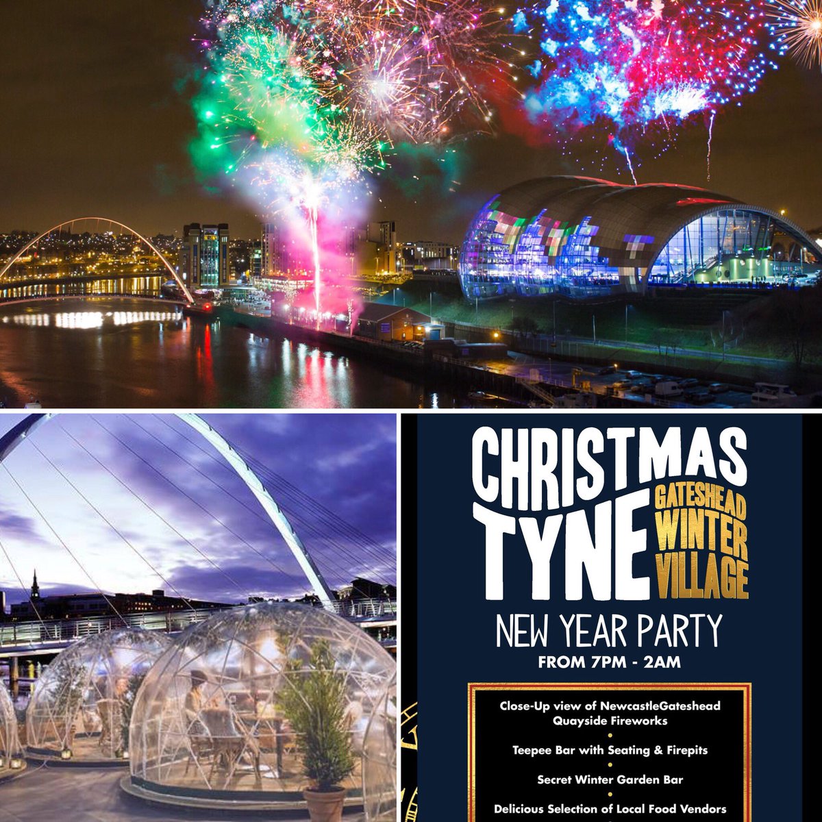 Christmas Tyne On Twitter Retweet Follow To Win 4 X New Year S