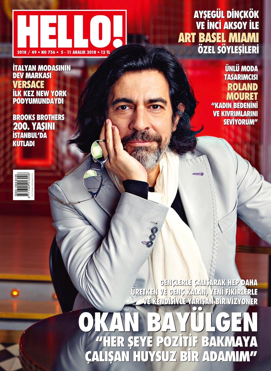 HELLO! Dergisi (@hellodergisi) on Twitter photo O, televizyon dünyasının yaramaz çocuğu ve daima kendisiyle yarışan bir vizyoner #OkanBayülgen
Kendi tabiriyle ‘her şeye pozitif bakan huysuz bir adam.’
Bu hafta <a href="/okanbayulgen/">okan bayulgen</a> ile kendi gibi renkli, eğlenceli bir çekim ve samimi bir röportaj yaptık #hellodergisi O, televizyon dünyasının yaramaz çocuğu ve daima kendisiyle yarışan bir vizyoner #OkanBayülgen
Kendi tabiriyle ‘her şeye pozitif bakan huysuz bir adam.’
Bu hafta <a href="/okanbayulgen/">okan bayulgen</a> ile kendi gibi renkli, eğlenceli bir çekim ve samimi bir röportaj yaptık #hellodergisi