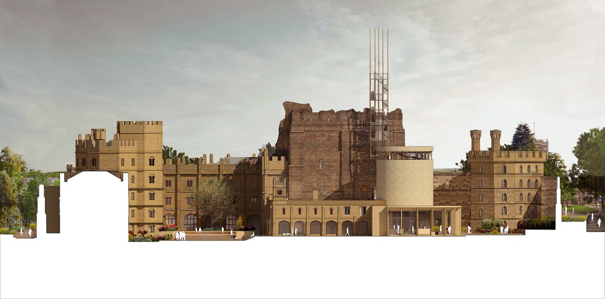 MarkAlunEmms's tweet photo. Congratulations Louise Taylor @SSoA_futures @SSOA_news receiving a Book Prize in the Philip Webb Award 2018 @SPAB1877 for her proposal to create a new archive repository and viewing tower at Lancaster Castle, developed on our Collaborative Practice course whilst working @bdp_com https://t.co/pG5ExWEfOk