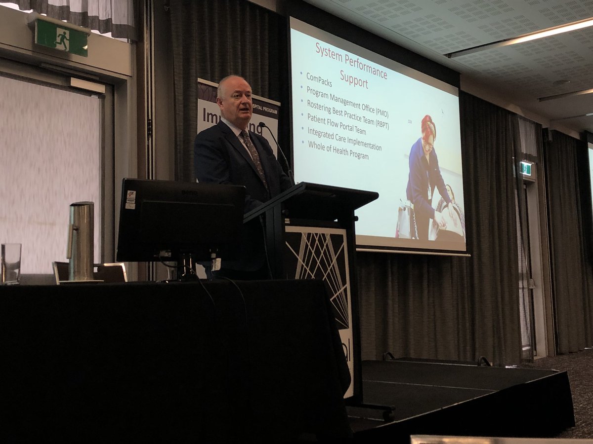 Executive Director, Brad Astill, introducing the diverse work and support offering of the System Performance Support Branch