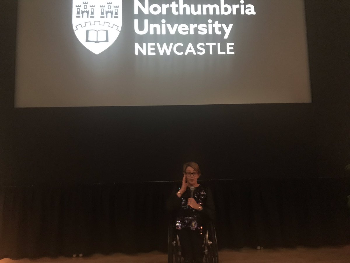 henrimurison's tweet image. Here listening to @Tanni_GT - an incredible individual inspiring and determined in equal measure. The staff and students of @NorthumbriaUni are so lucky to have her here #TakeonTomorrow. #Welsh but undoubtably a great #Northener.