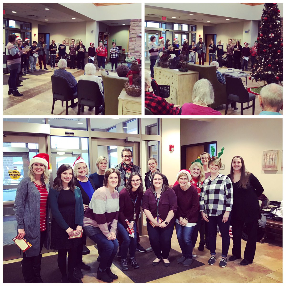 MrsSamOlson's tweet image. So proud to be apart of this amazing team of @WFPSchools elementry music teachers 🎶 This afternoon we went Caroling at Sheyenne Crossings! What a wonderful hour of music making and spreading Christmas cheer! #DistrictOfChoice #MusicTeachers