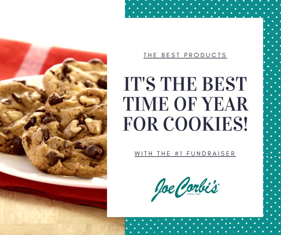 The winter months are filled with family, fun and cookies! Leave Santa cookies that will keep him wanting more.. Enjoy our variety of Mrs. Fields cookies within the Joe Corbi’s fundraising programs! Fill every home in your community with the #1 fundraiser this holiday season!