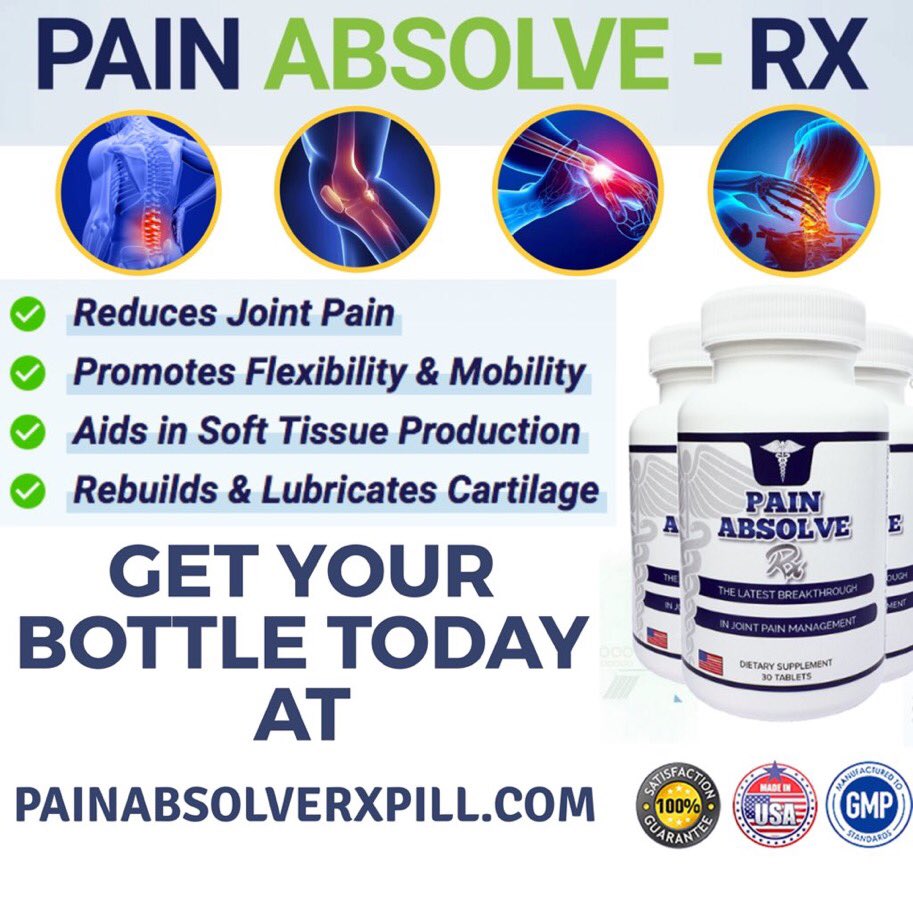 PainAbsolveRx's tweet image. Stop Joint Discomfort Today!
Claim Your Bottle at 
👉 PainAbsolveRXPill.com