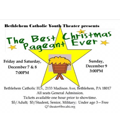 beca_theater's tweet photo. Come out this weekend to watch our young actors take the stage! https://t.co/Cr3FIMF3B7